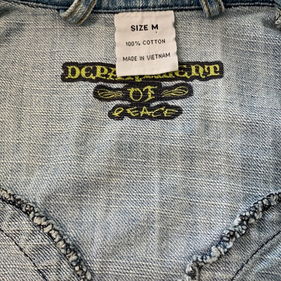 Department of Peace Denim crop Jacket - Picture 10 of 10